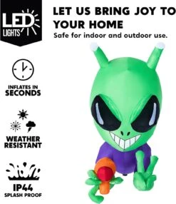 Joiedomi 4.5 FT Halloween Inflatable Alien Window Breaker With Built-in LED 12 Joiedomi 4.5 FT Halloween Inflatable Alien Window Breaker With Built-in LED -Joiedomi Joiedomi4.5FTHalloweenInflatableAlienWindowBreakerwithBuilt inLED 3