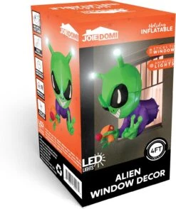 Joiedomi 4.5 FT Halloween Inflatable Alien Window Breaker With Built-in LED 16 Joiedomi 4.5 FT Halloween Inflatable Alien Window Breaker With Built-in LED -Joiedomi Joiedomi4.5FTHalloweenInflatableAlienWindowBreakerwithBuilt inLED 7