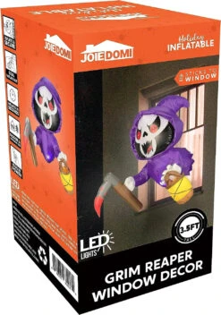 Joiedomi 4.5ft Halloween Inflatable Grim Reaper Broke Out -Joiedomi Joiedomi4.5ftHalloweenInflatableGrimReaperBrokeOut 8