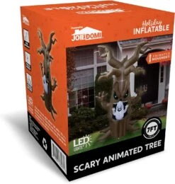 Joiedomi 7ft LED Scary Tree With Animated Ghost Halloween Inflatable -Joiedomi Joiedomi7ftLEDScaryTreewithAnimatedGhostHalloweenInflatable 7