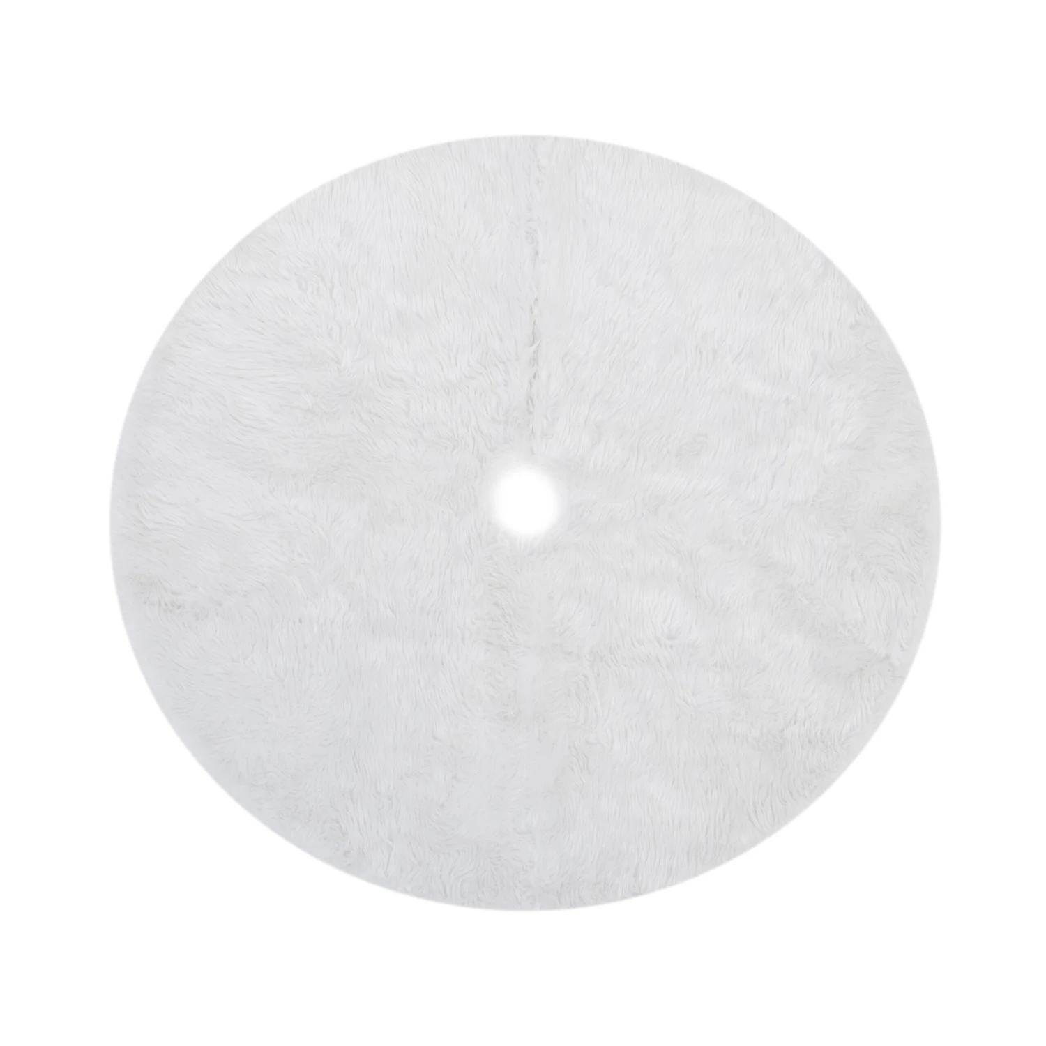 36in Soft Classic Faux Fur Christmas Tree Skirt 6 36in Soft Classic Faux Fur Christmas Tree Skirt - Image 4
