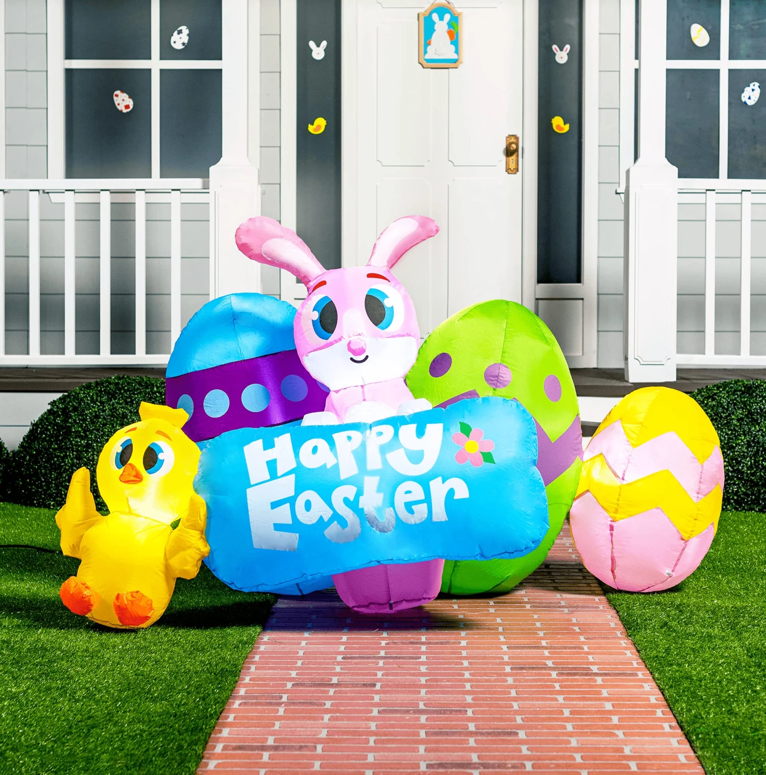 Large Easter Inflatable Decoration Sign Blow Up (6ft) 3 Large Easter Inflatable Decoration Sign Blow Up (6ft)
