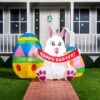 Large Easter Bunny With Eggs (6 Ft) -Joiedomi image 1 092df464 8a4a 4283 a335 c5950102cf24
