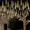 540 LED Meteor Shower Rain Lights 10 Tubes 50cm Warm White, 2 Pack -Joiedomi image 1 15cc95cc 0183 469e a99f 95128ebe3dd7