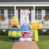 Tall Easter Bunny Inflatable Outdoor Decorations (6ft) 1 Tall Easter Bunny Inflatable Outdoor Decorations (6ft) -Joiedomi image 1 43fc6422 53d0 4c08 a7c5 0972422a74bf