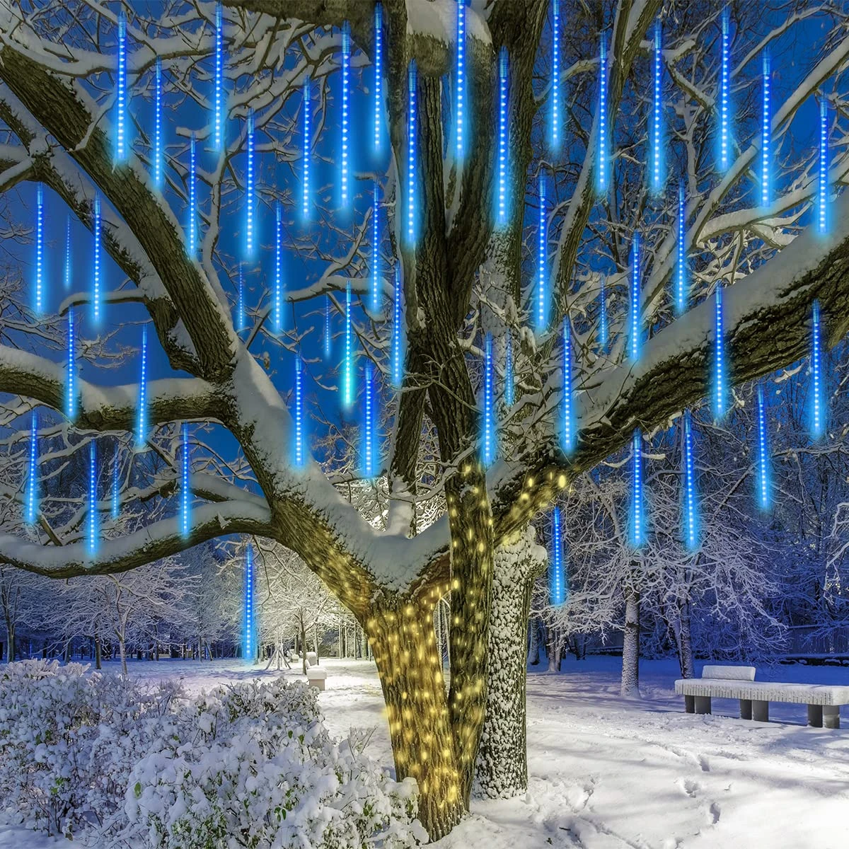 30 Cm - LED Meteor Shower Rain Lights 3 30 Cm - LED Meteor Shower Rain Lights