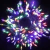 200 Multicolor LED Green Wire String Lights