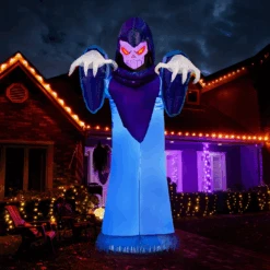 Inflatable Giant Spooky Warlock 8 FT