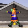 4ft Halloween Crashing Witch Onto Wall Inflatable -Joiedomi image 1 b81bd875 037b 40ee 91d5 47acc7d086b0