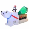 8ft Inflatable Polar Bear Dragging A Christmas Tree -Joiedomi image 1 d95e1371 45ce 40ff 99f2 35633dad9bde