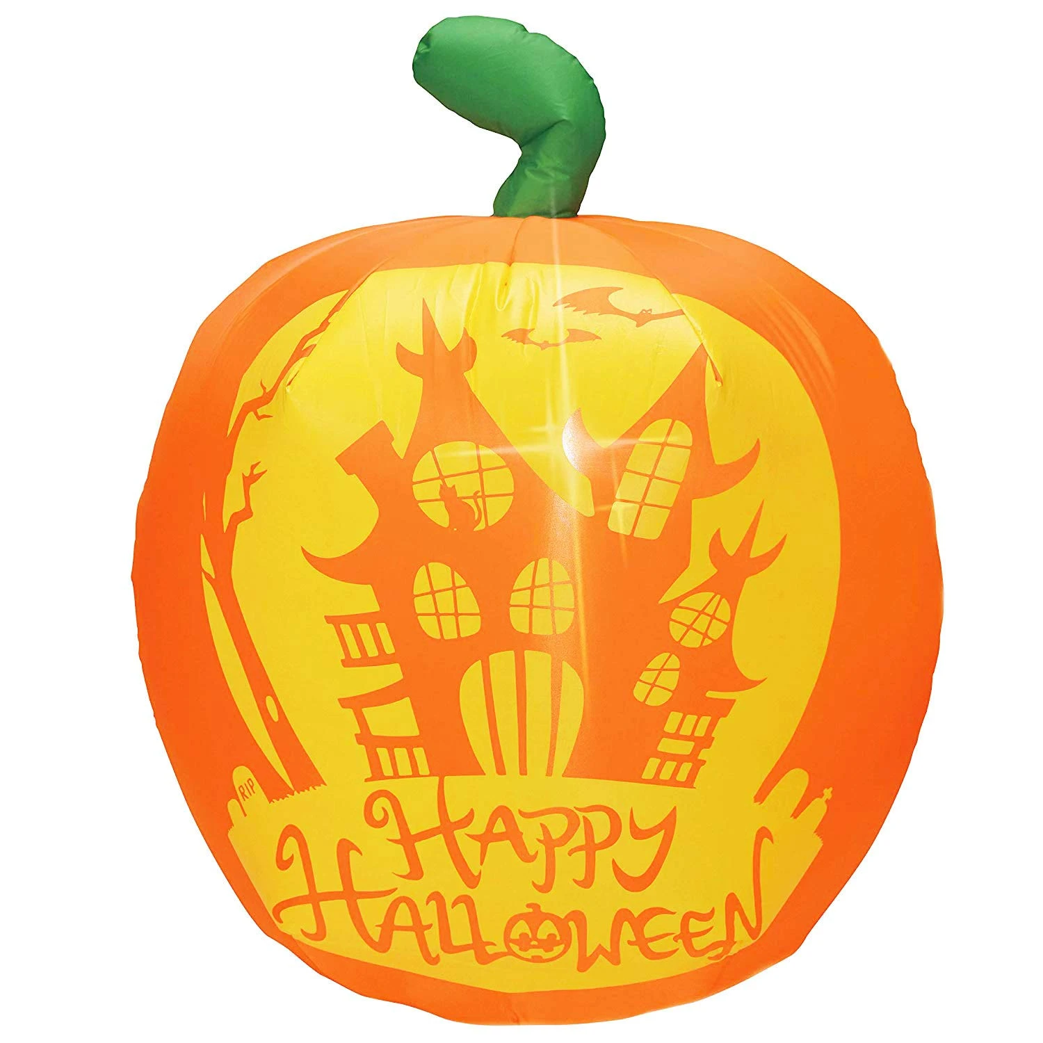 Tall Panoramic Projection Pumpkin Inflatable (4 Ft) 3 Tall Panoramic Projection Pumpkin Inflatable (4 Ft) - Image 2
