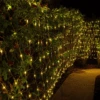 4 Pack100 LED Christmas Net Lights Warm White