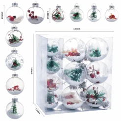 20 Pcs Assorted Size Snow Filling Ornaments 9 20 Pcs Assorted Size Snow Filling Ornaments -Joiedomi image 2 f1d6afd4 9a9b 410c aa1b 4503a105ab80
