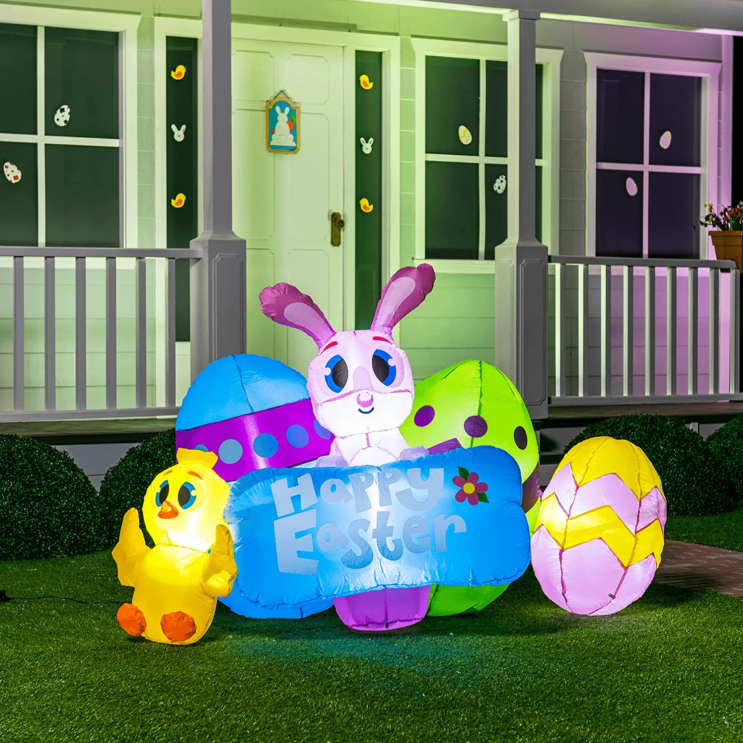 Large Easter Inflatable Decoration Sign Blow Up (6ft) 4 Large Easter Inflatable Decoration Sign Blow Up (6ft) - Image 2