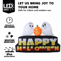 7ft Happy Halloween With Pumpkin And Characters 12 7ft Happy Halloween With Pumpkin And Characters -Joiedomi image 3 1518968b 714b 4581 917b 9368127555b1