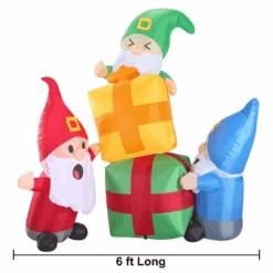 6 FT Long Three Gnomes With Two Gifts -Joiedomi image 3 1c700445 f47b 4e85 b7c4 ab4c48ca0a1f