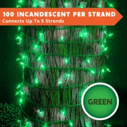 2 Sets Of 100-Count Green String Lights -Joiedomi image 3 1e794f29 7bcc 4246 a46e b5336b16e6ca