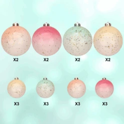 20Pcs Macaroon Design Christmas Ball -Joiedomi image 3 2c561b97 27a1 4fa6 9d7d ba29da5a22e5