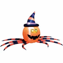 Large Pumpkin Spider Inflatable (7 Ft) -Joiedomi image 3 521aa128 172d 48b5 8c6e 1f1e1524da83