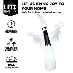 Halloween Giant Towering Spooky Ghost Inflatable (12 Ft) 12 Halloween Giant Towering Spooky Ghost Inflatable (12 Ft) -Joiedomi image 3 6386b906 5ff1 4efc 90cc 86ed1d1f14b8
