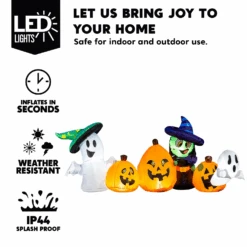 8ft Halloween Inflatable Horizontal Pumpkin And Halloween Characters 13 8ft Halloween Inflatable Horizontal Pumpkin And Halloween Characters -Joiedomi image 3 6cd40a2a e67b 4457 9aee b43fc117e707