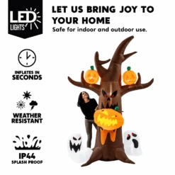 10ft Scary Tree Bites Pumpkin -Joiedomi image 3 6d64544d f945 4052 8267 1f86ea718829