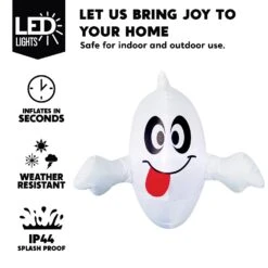 4ft Halloween Inflatable Ghost Coming Out From Tree -Joiedomi image 3 782628dd 24e7 48f7 831e 52ada1366237