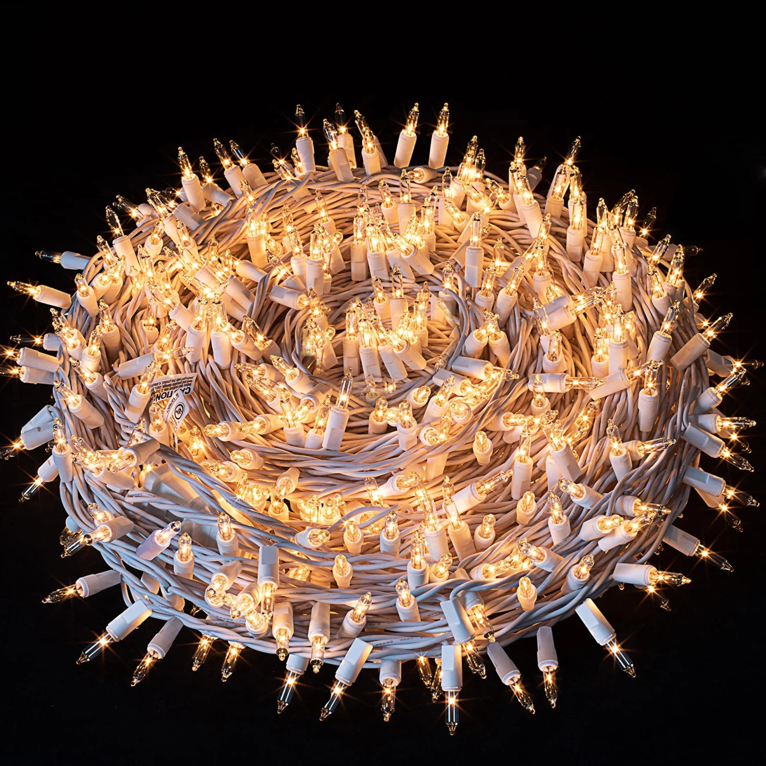 2x250 LED Christmas String Lights Clear White 3 2x250 LED Christmas String Lights Clear White
