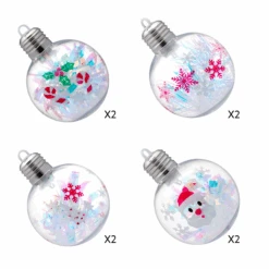 8 PcsLighted Holopaper Filling Ornaments With Cartoon Design 3.15in 11 8 PcsLighted Holopaper Filling Ornaments With Cartoon Design 3.15in -Joiedomi image 3 97395b09 ada3 4b71 b64c 6eb164cbf8da