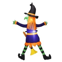 4ft Halloween Crashing Witch Onto Wall Inflatable -Joiedomi image 3 a55b92d0 94c1 4a0c bd34 6e2274cc6747
