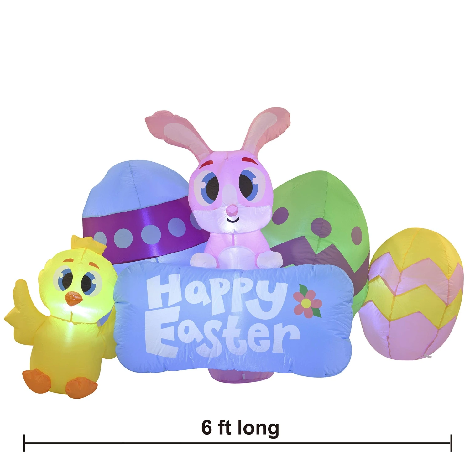 Large Easter Inflatable Decoration Sign Blow Up (6ft) 5 Large Easter Inflatable Decoration Sign Blow Up (6ft) - Image 3