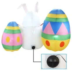 Large Easter Bunny With Eggs (6 Ft) -Joiedomi image 3 d774dc99 ac0a 457b a082 add50ec44f9f