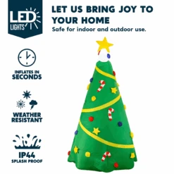 Jumbo Christmas Tree With Lights Inflatable (8 Ft) -Joiedomi image 3 e6cd0892 ae47 4cd2 818a a8941e3e788e