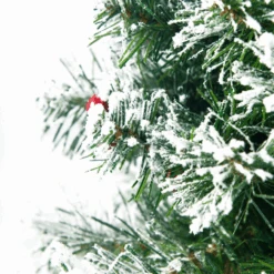 22in Snow Flocked Prelit Table-top Christmas Tree -Joiedomi image 4 69c37462 df60 40e7 a420 b4dbe0116200