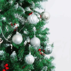 24ct 6CM Basic Christmas Ball Ornaments - Silver -Joiedomi image 4 8de2407a 0192 4c75 a528 c6ab2c8ed2c0