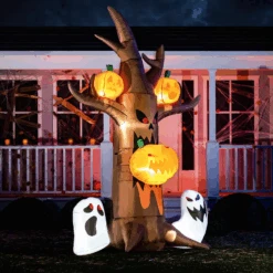 10ft Scary Tree Bites Pumpkin -Joiedomi image 4 9683eda9 33ca 4c32 aa37 a304c86f01e4