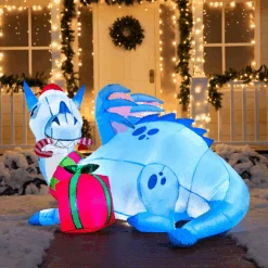 6 FT Long Inflatable Dragon Guarding Gift -Joiedomi image 4 e0128308 347d 4ed1 ae62 8dd5b90fff71
