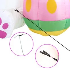 Large Easter Bunny With Eggs (6 Ft) -Joiedomi image 4 f8359a82 c449 4493 a21e b4a20b2240bf