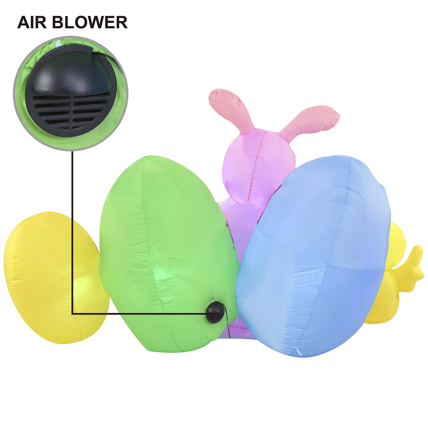 Large Easter Inflatable Decoration Sign Blow Up (6ft) 6 Large Easter Inflatable Decoration Sign Blow Up (6ft) - Image 4