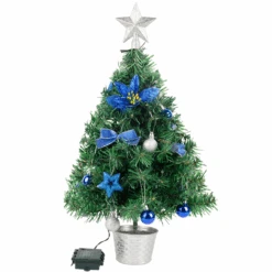 24in DIY Tabletop Mini Christmas Tree Blue -Joiedomi image 5 3b5286ef d079 4030 a846 17379d9956a8