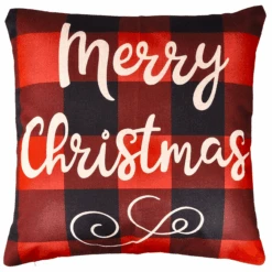 4 Pcs Christmas Buffalo Plaid Pillow Covers Reindeer & Truck -Joiedomi image 5 604da229 545e 4fc7 8c7a f650c2650854