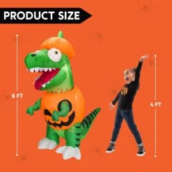 Halloween Large Dinosaur Inflatable (6 Ft) -Joiedomi image 5 6439b8d3 38e0 4aa6 a2c7 8735b266a13c