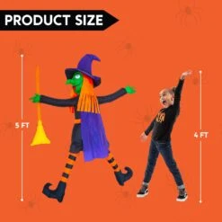 6ft Inflatable Crashing Witch 14 6ft Inflatable Crashing Witch -Joiedomi image 5 8fd8264b 1249 4369 a74a 572ae6a8d796