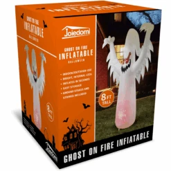 Jumbo Ghost On Fire Inflatable (8 Ft) -Joiedomi image 5 95b1e4a2 2b8a 4cb2 8822 9dcb5bfcfd32