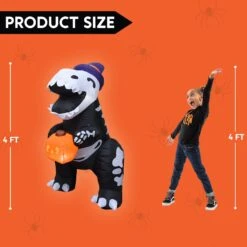 5 Ft Halloween Cute Skeleton Dinosaur -Joiedomi image 5 a043813f 0f05 4442 8f88 87992eb9c598