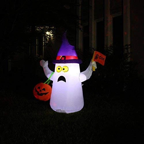 Tall Naughty Ghost Inflatable (5 Ft) 7 Tall Naughty Ghost Inflatable (5 Ft) - Image 5