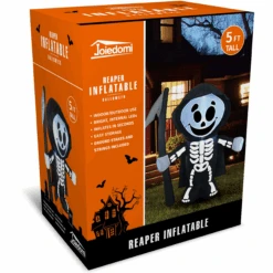 Tall Haunted Reaper Inflatable (5 Ft) -Joiedomi image 5 ad3162d2 4d70 4eda 9e9b b694f6c1fad7