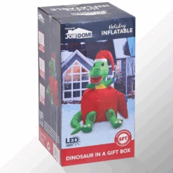 6 FT Tall Inflatable Dinosaur In A Gift Box -Joiedomi image 5 be90da38 a81b 4d36 9f14 bf83c87ff69f