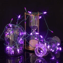 52.5 FT 200 Count Christmas Purple Green Wire String Lights -Joiedomi image 5 bee57f07 cb3a 49b5 bd47 848d3abbeb25