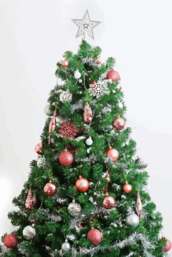 110Pcs Assorted Christmas Ball Ornaments - Rose Gold & Silver & White -Joiedomi image 5 d90138b4 4841 4694 b44c 3f772e85b65c